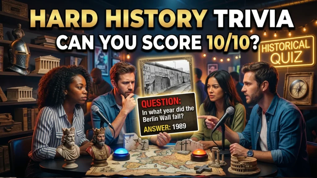 Best Trivia Questions for Adults by Category