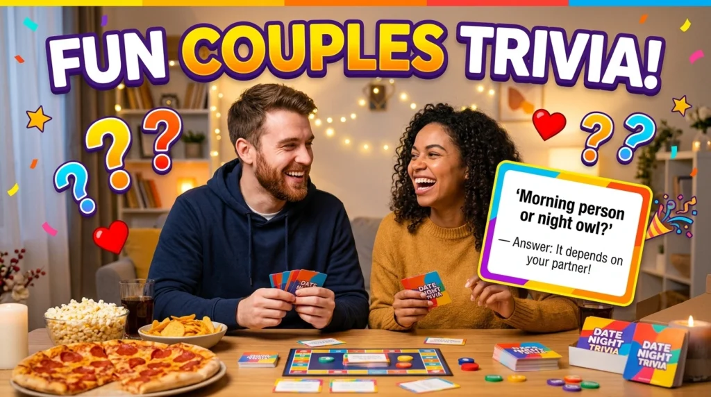 Challenging Couples Trivia Questions for Long-Term Couples