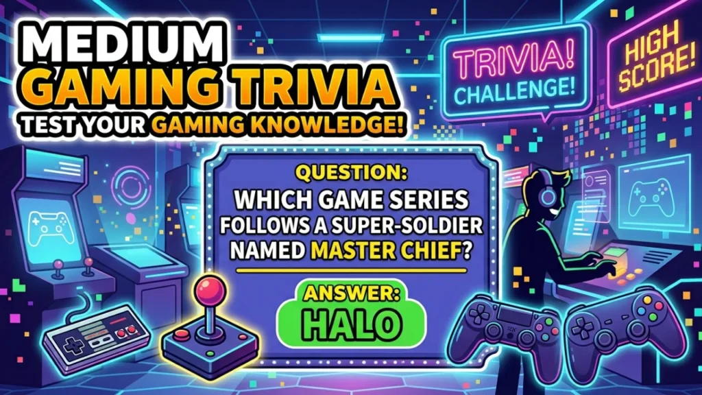 Easy Video Game Trivia Questions for Beginners