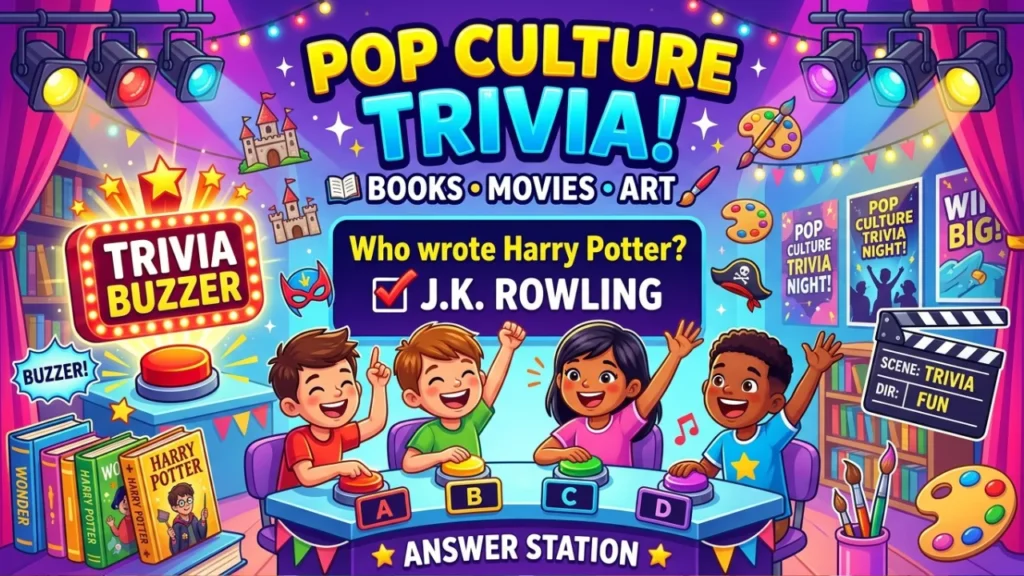 Entertainment & Pop Culture Trivia Questions