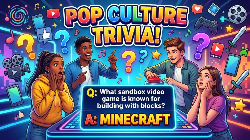 Fun Trivia Questions for Teens: Pop Culture & Entertainment