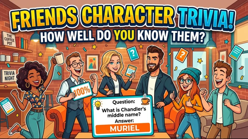 Funny Friends Quotes & Catchphrase Trivia Questions