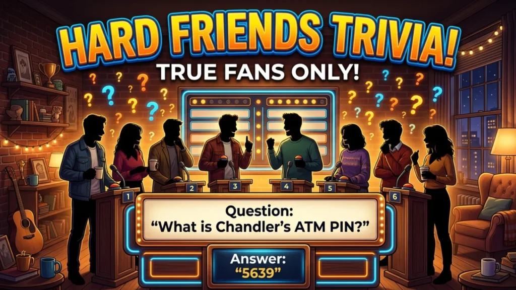 Hard Friends Trivia Questions for True Fans