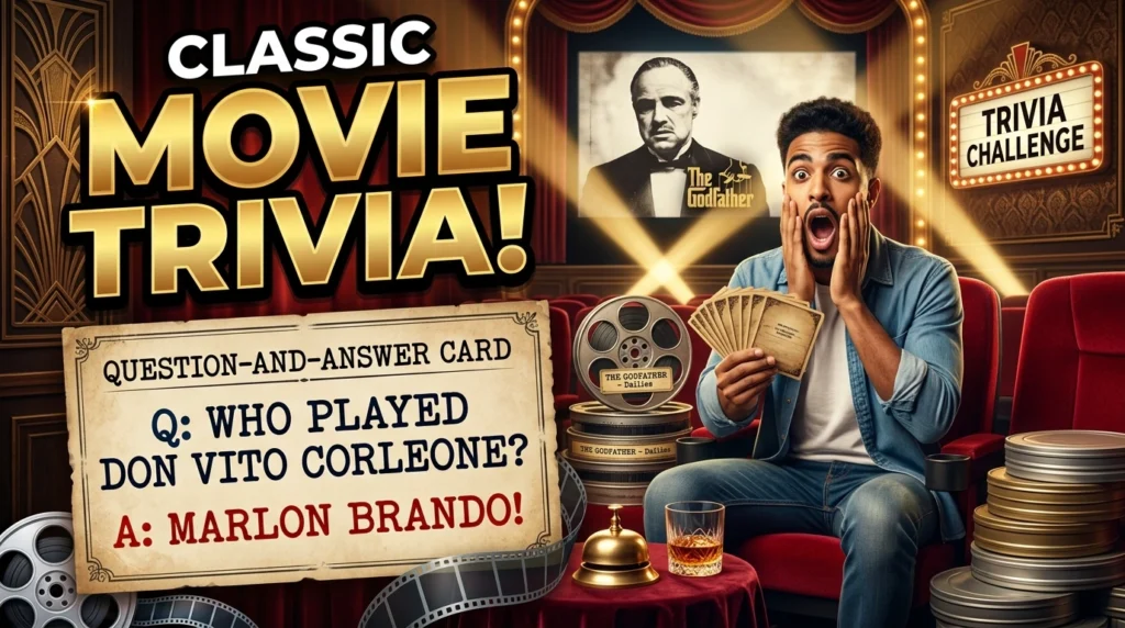 Hard & Funny Movie Trivia Questions for Movie Fans