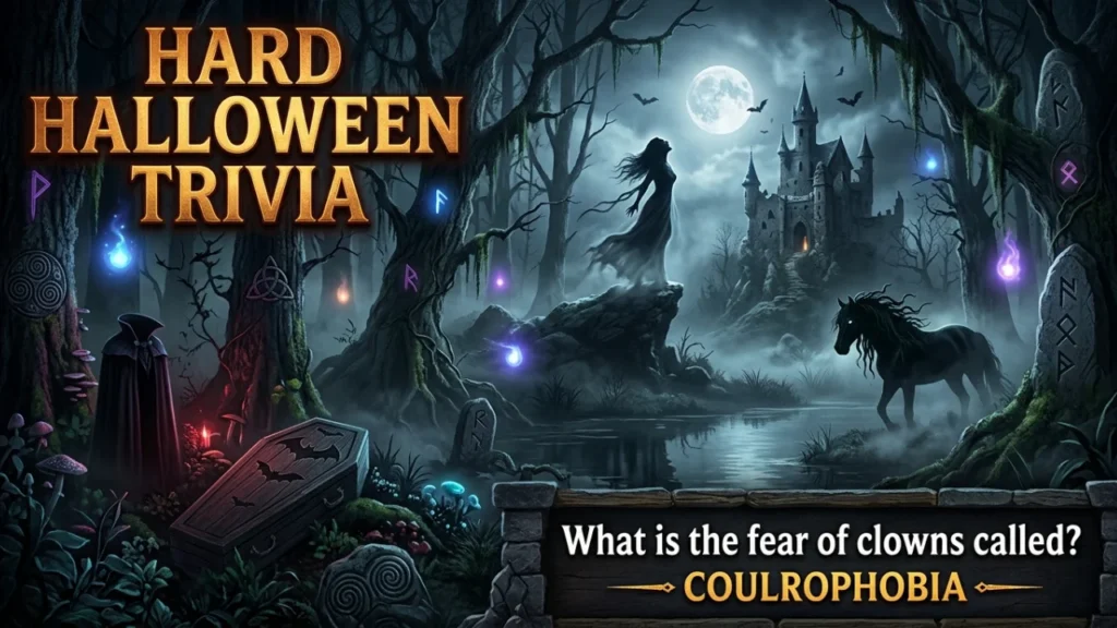 Hard Halloween Trivia Questions for Adults