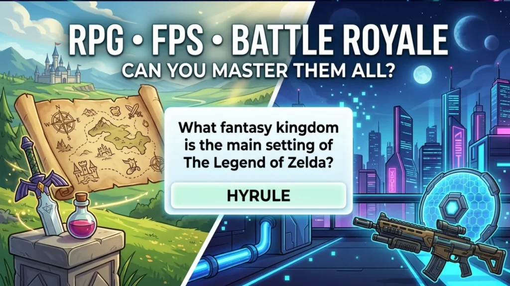 Hard Video Game Trivia Questions for Experts