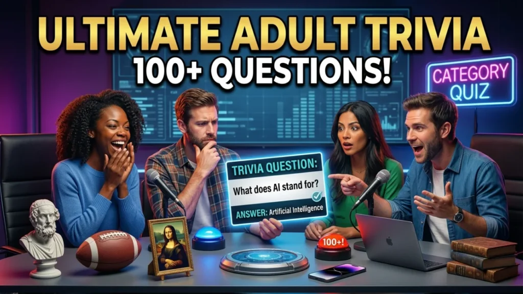 How to Use These Trivia Questions for Adults with Answers