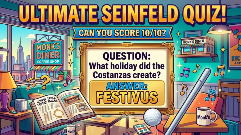 Seinfeld Character Trivia Questions (Jerry, George, Elaine & Kramer)