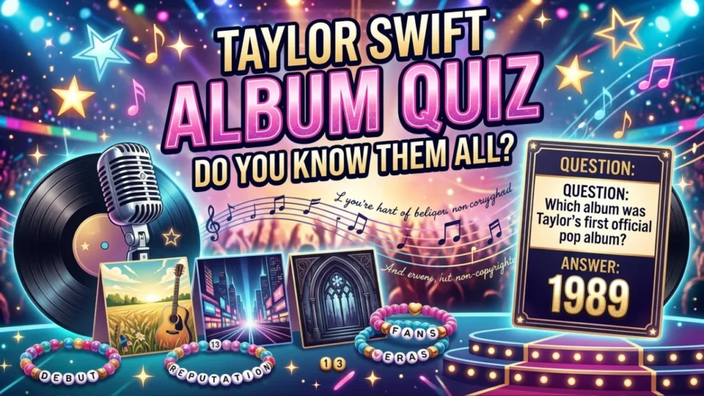 Taylor Swift Albums & Discography Trivia Questions