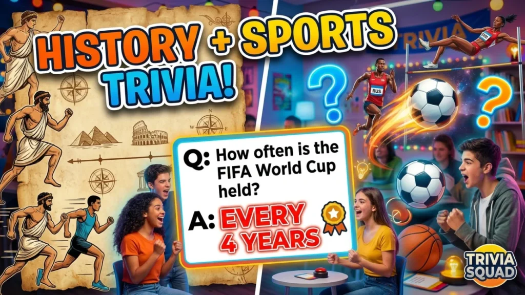 Trivia Questions for Teens: History & Sports