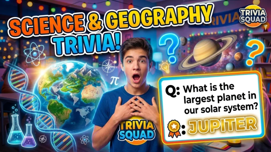 Trivia Questions for Teens: Science & Geography