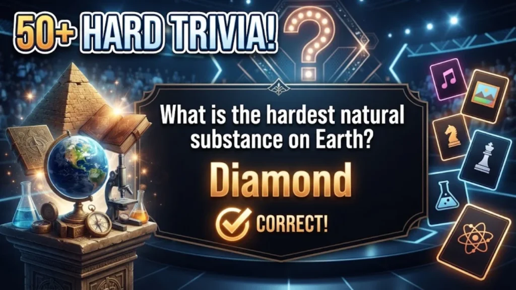 50+ Hard General Knowledge Trivia Questions and Answers
