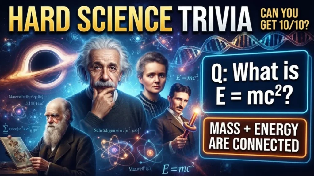 Earth Science, Nature & Mind-Blowing Science Trivia Questions