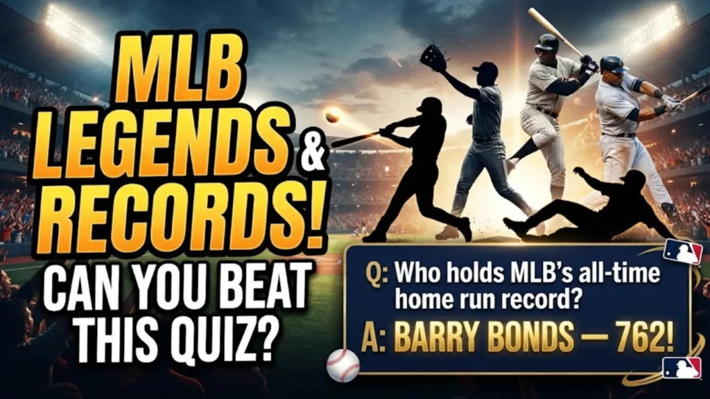 Easy Baseball Trivia Questions for Beginners