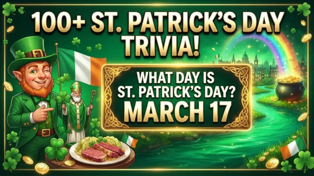 Easy St. Patrick's Day Trivia for Kids