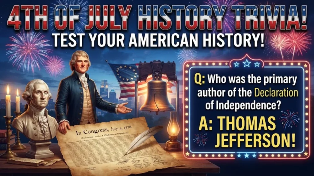 Fourth of July Backyard Games and Fun Trivia Questions