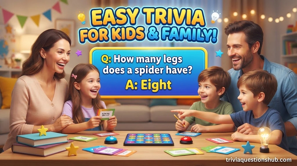 Fun Food, Animal and Random Facts Trivia Questions and Answers