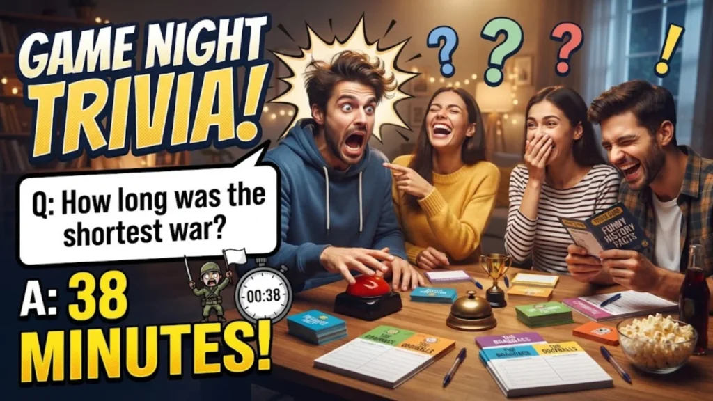 Funny Trivia Questions for Game Night