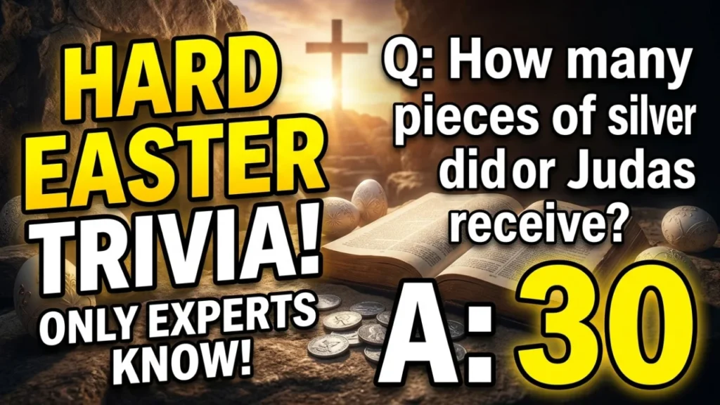 Hard Easter Trivia Questions and Answers