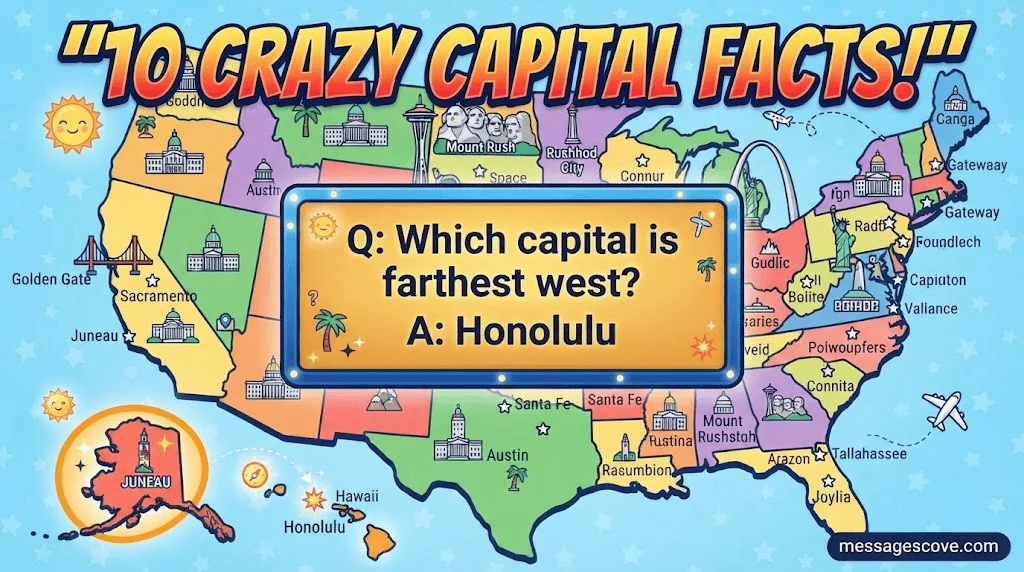 Hard State Capitals Trivia Questions and Answers