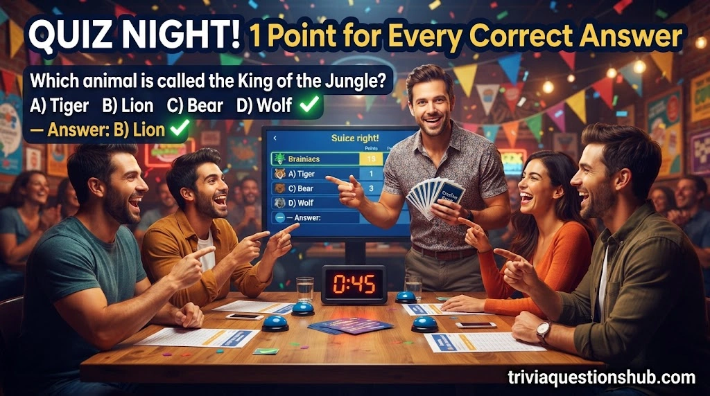 How to Host Your Own Multiple Choice Trivia Quiz Night