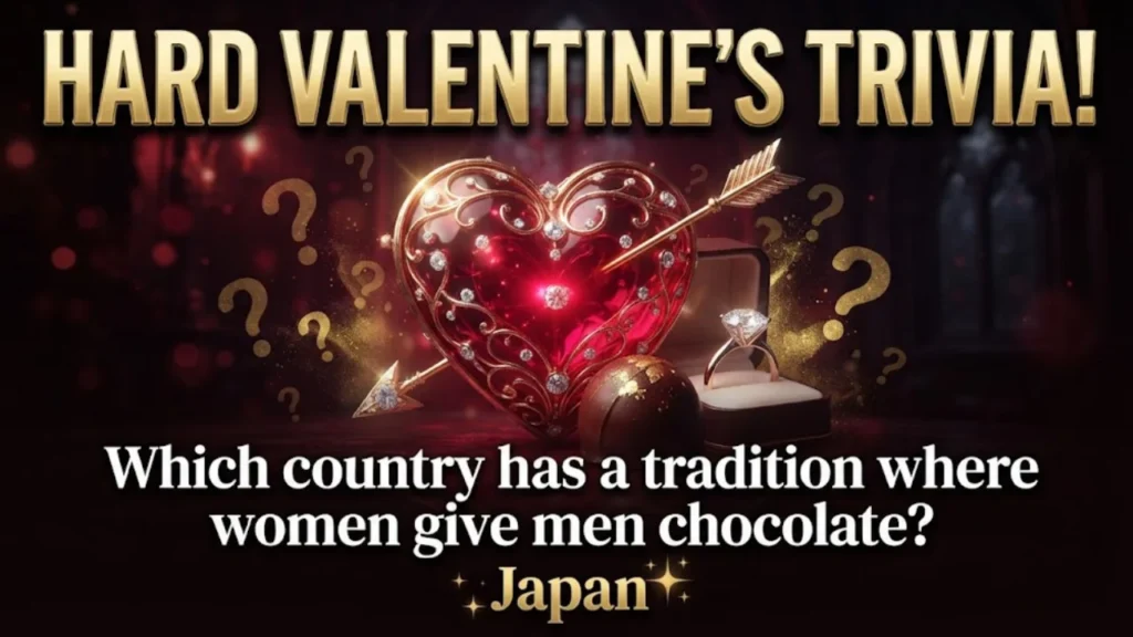 Valentine's Day Trivia Questions for Adults: Movies, Music & Famous Couples