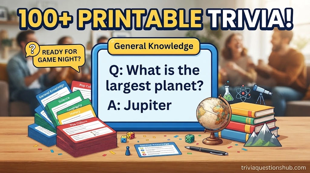 What Are Printable Trivia Questions and Answers?
