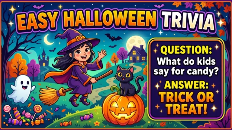 100 Halloween Trivia Questions & Answers: The Ultimate Spooky Quiz