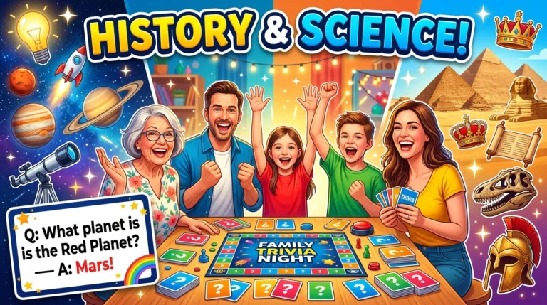 75+ Fun Family Trivia Questions Everyone Will Love