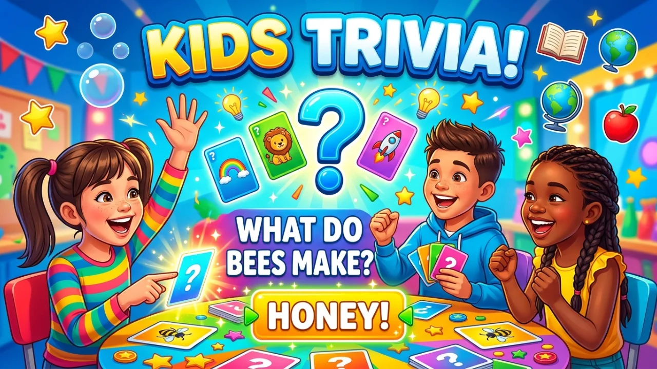 Kids Trivia Questions 150+ Fun & Easy Questions for Kids to Test Their Knowledge