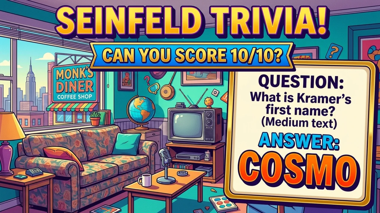 Seinfeld Trivia Questions: 100+ Funny, Challenging & Classic Questions for True Fans