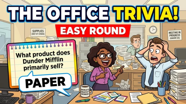 The Office Trivia Questions: 100+ Fun, Challenging & Hilarious Questions for True Fans