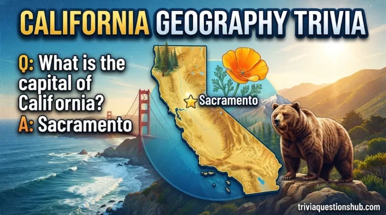 California Geography Quiz: 100+ Fun Questions About the Golden State