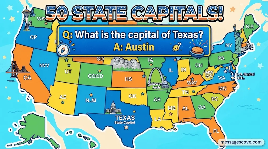 The Ultimate State Capitals Trivia: 100+ Questions and Answers