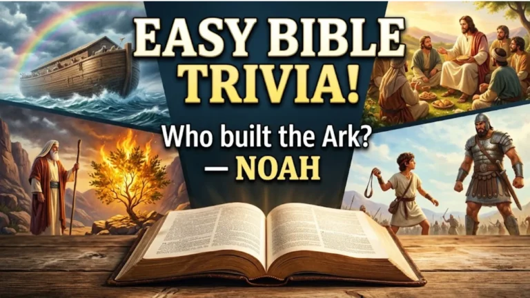 Ultimate Bible Trivia Questions: 150+ Questions to Challenge Your Faith Knowledge
